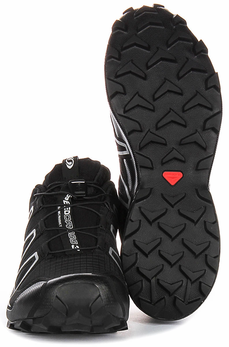 Salomon Speedcross 3 In Black Silver
