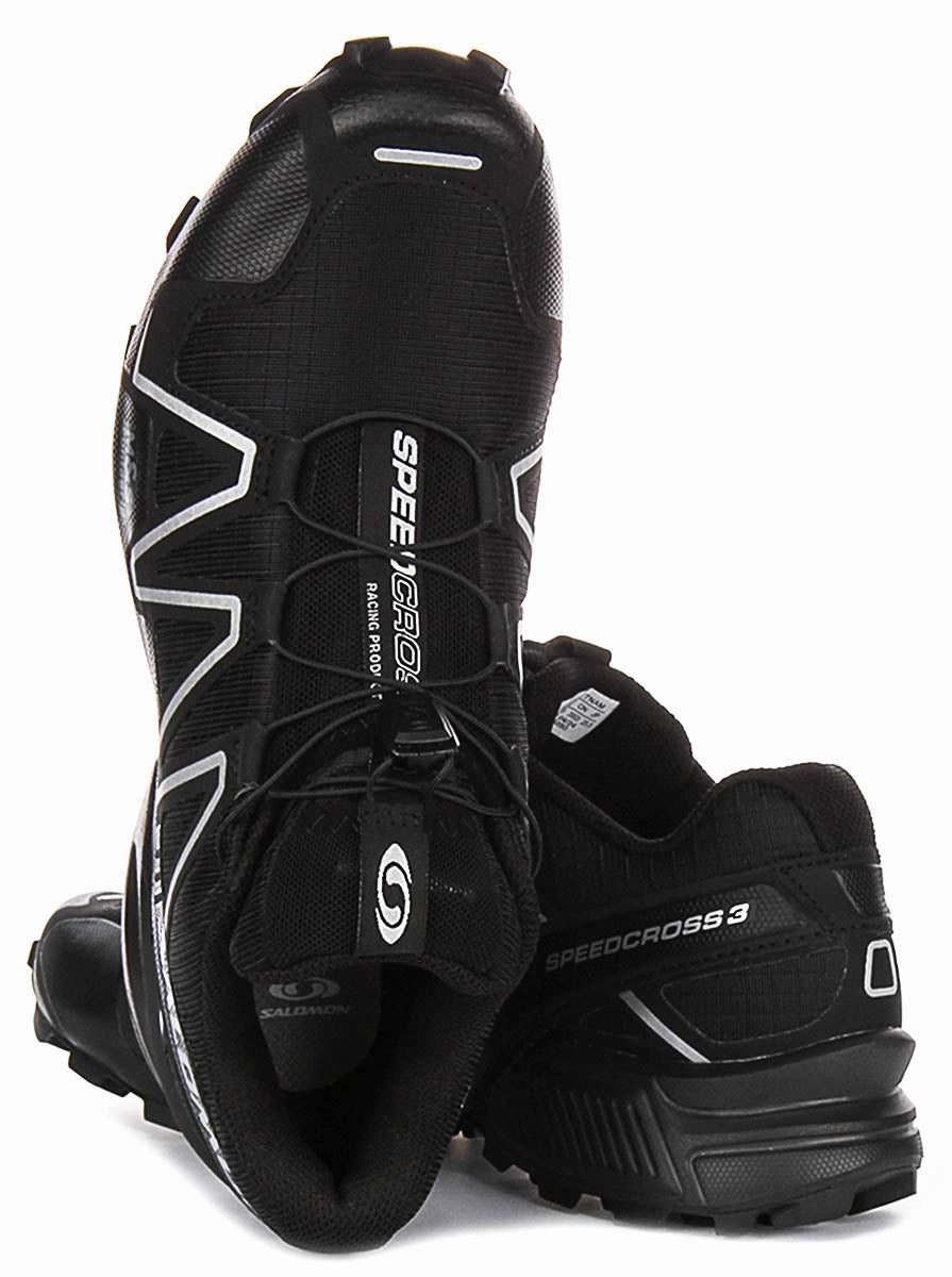 Salomon Speedcross 3 In Black Silver