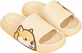 Sandals Fashion Personality Cute Men and Women Couple Parent-Child Spring and Summer Home Cute Cartoon Sandals Outdoor Slippers Easy for Putting on or Taking Off (Color : White, Size : 40-41)
