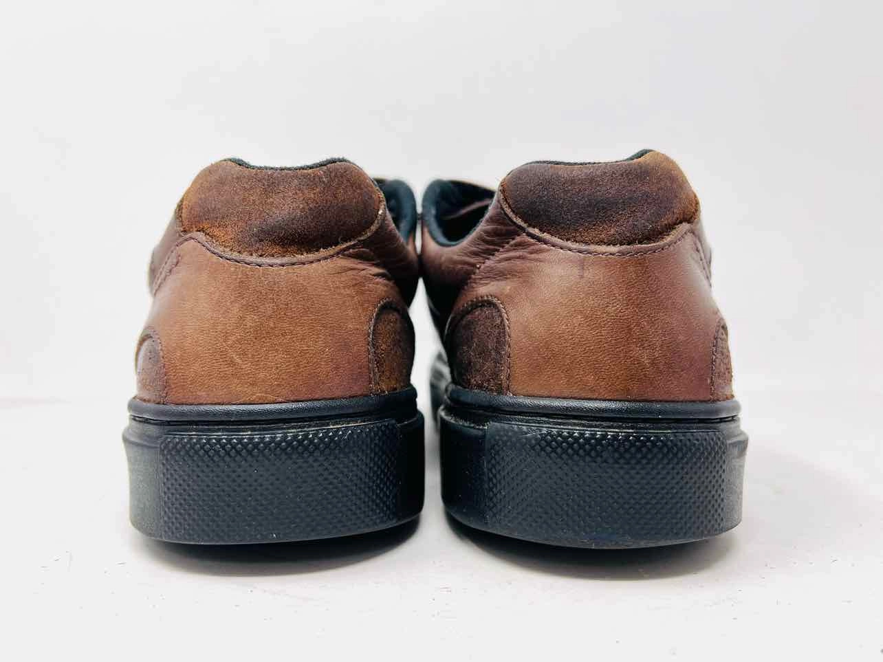 SAS Size 9 Brown Velvet Leather AS IS Shoes Sneakers