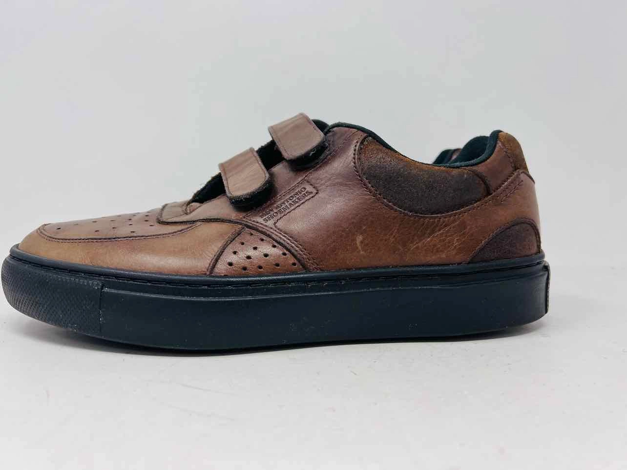 SAS Size 9 Brown Velvet Leather AS IS Shoes Sneakers