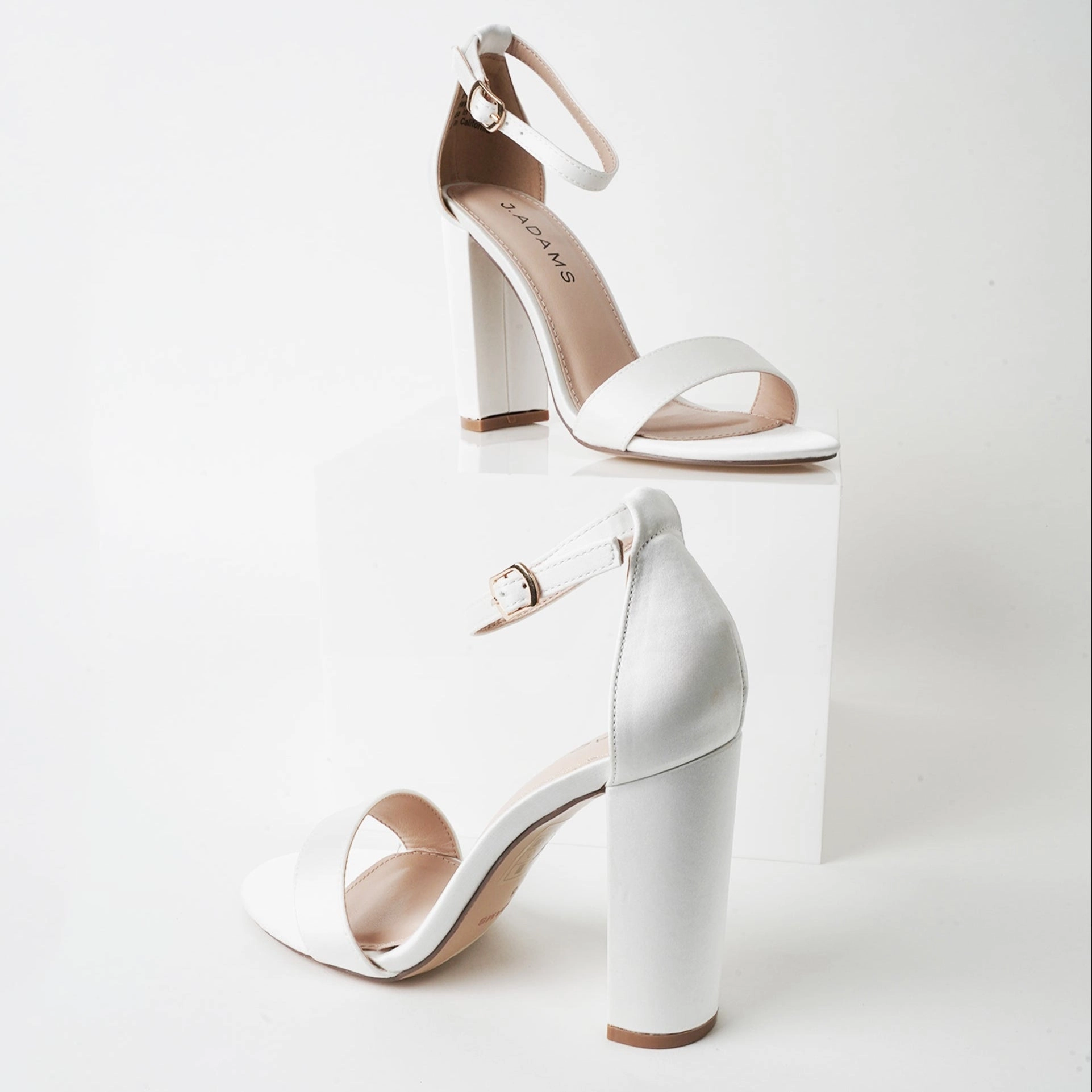 Shirely | White Satin