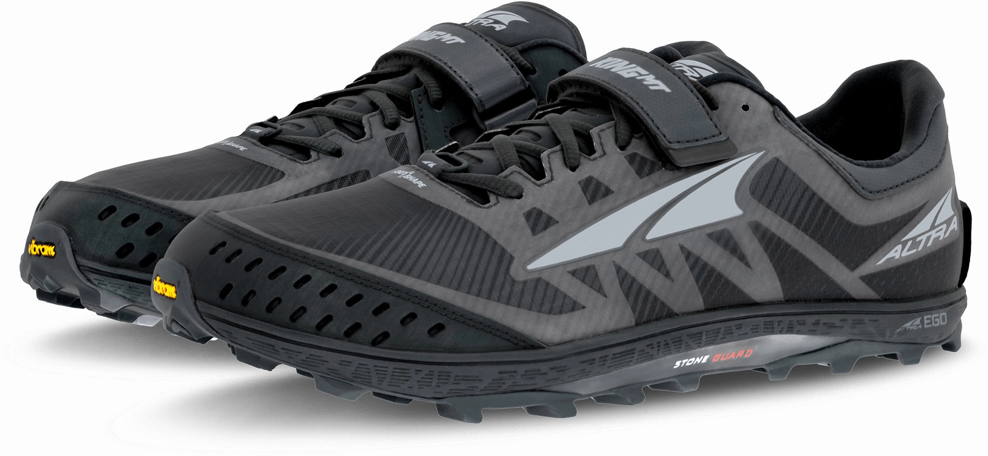 Shoes Altra  Men Altra King MT 2 Mens Trail Running Shoes - Black