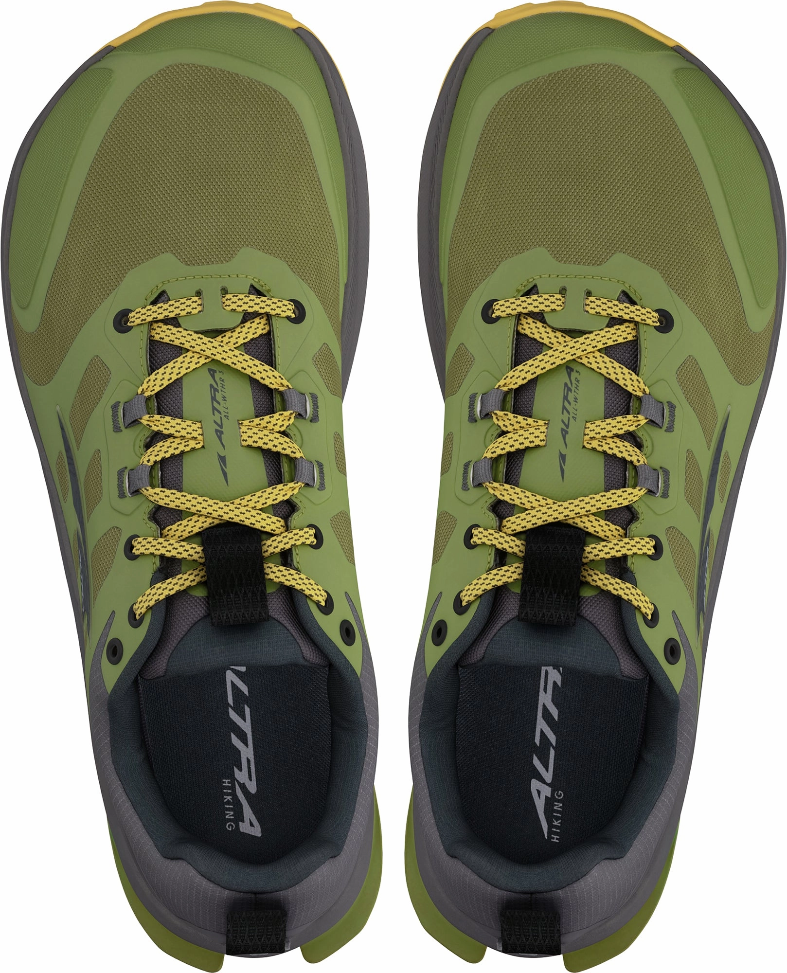 Shoes Altra  Men Altra Lone Peak 9 Waterproof Mens Trail Running Shoes - Green