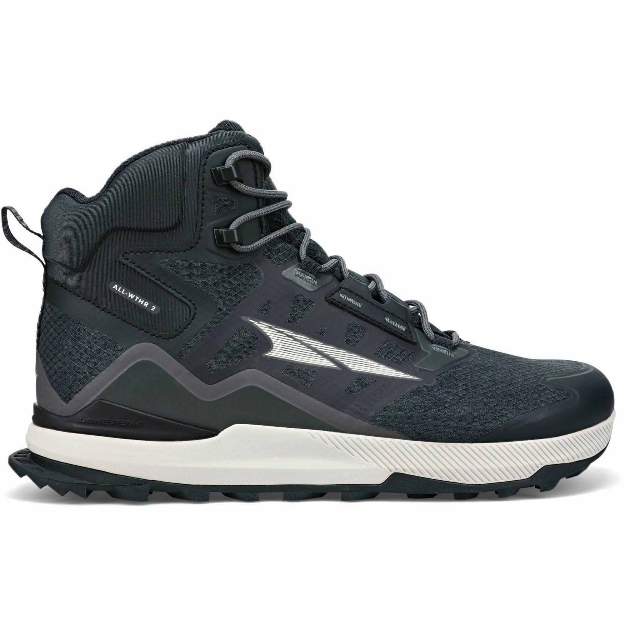 Shoes Altra  Men Altra Lone Peak All Weather 2 Mid Mens Walking Boots - Black