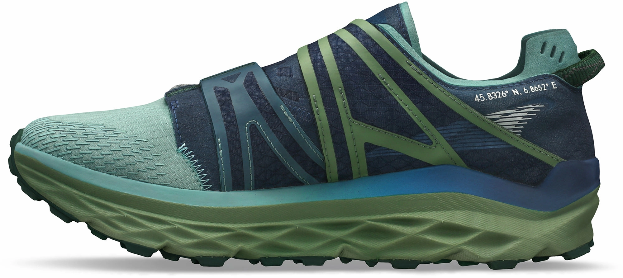Shoes Altra  Men Altra Mont Blanc BOA Mens Trail Running Shoes - Blue