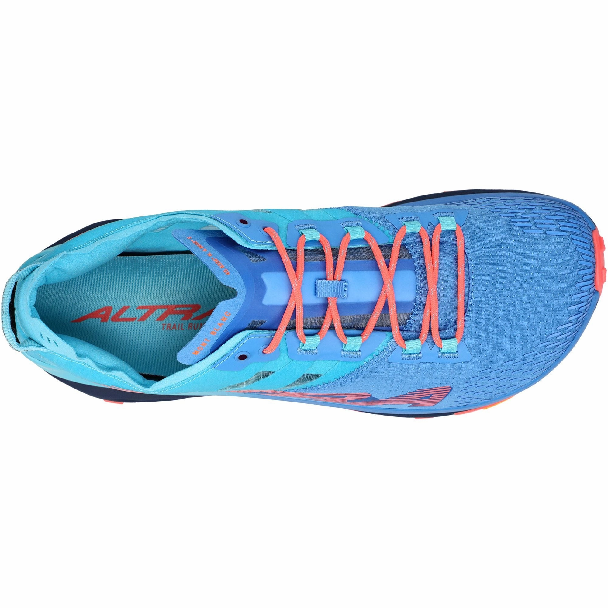 Shoes Altra  Men Altra Mont Blanc Mens Trail Running Shoes - Blue