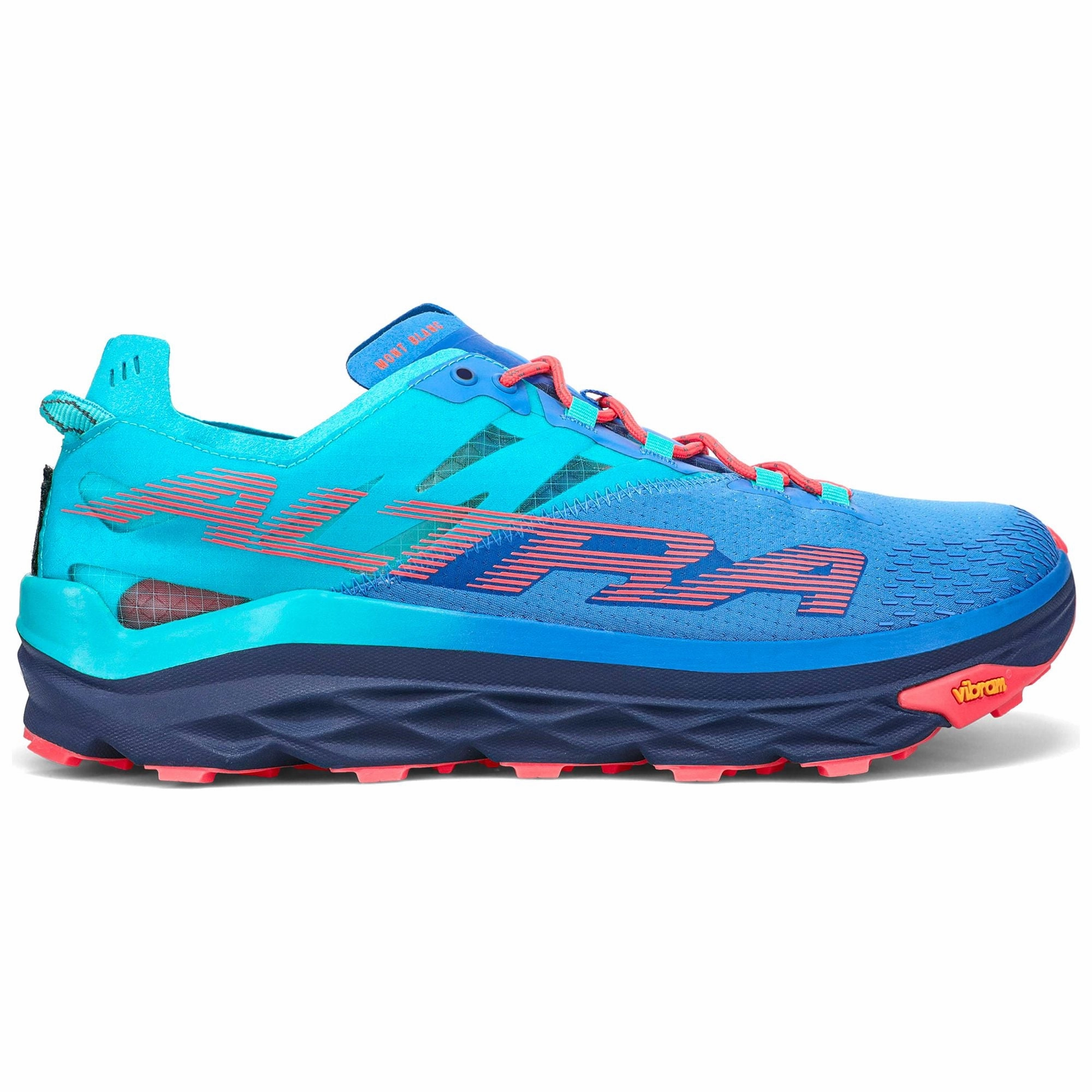 Shoes Altra  Men Altra Mont Blanc Mens Trail Running Shoes - Blue