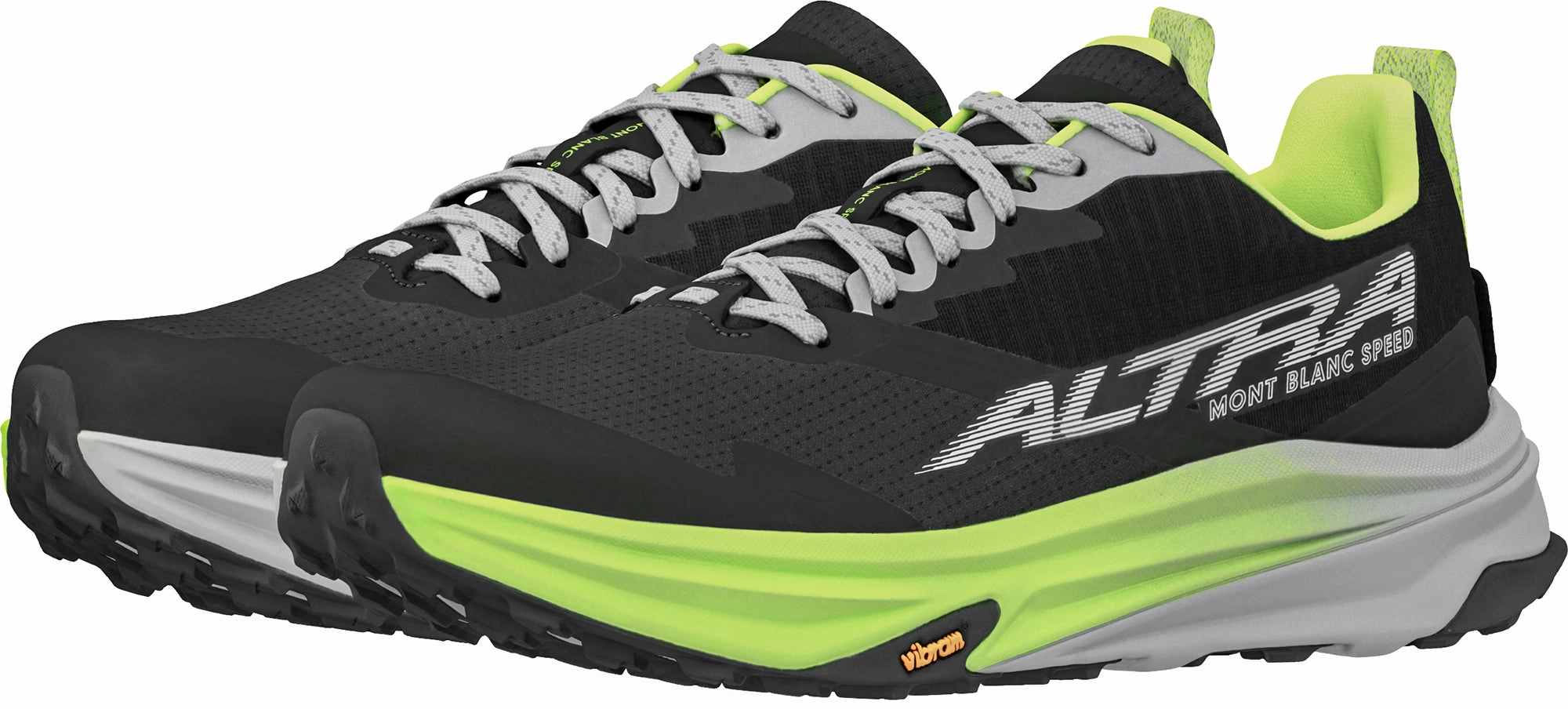 Shoes Altra  Men Altra Mont Blanc Speed Mens Trail Running Shoes - Black