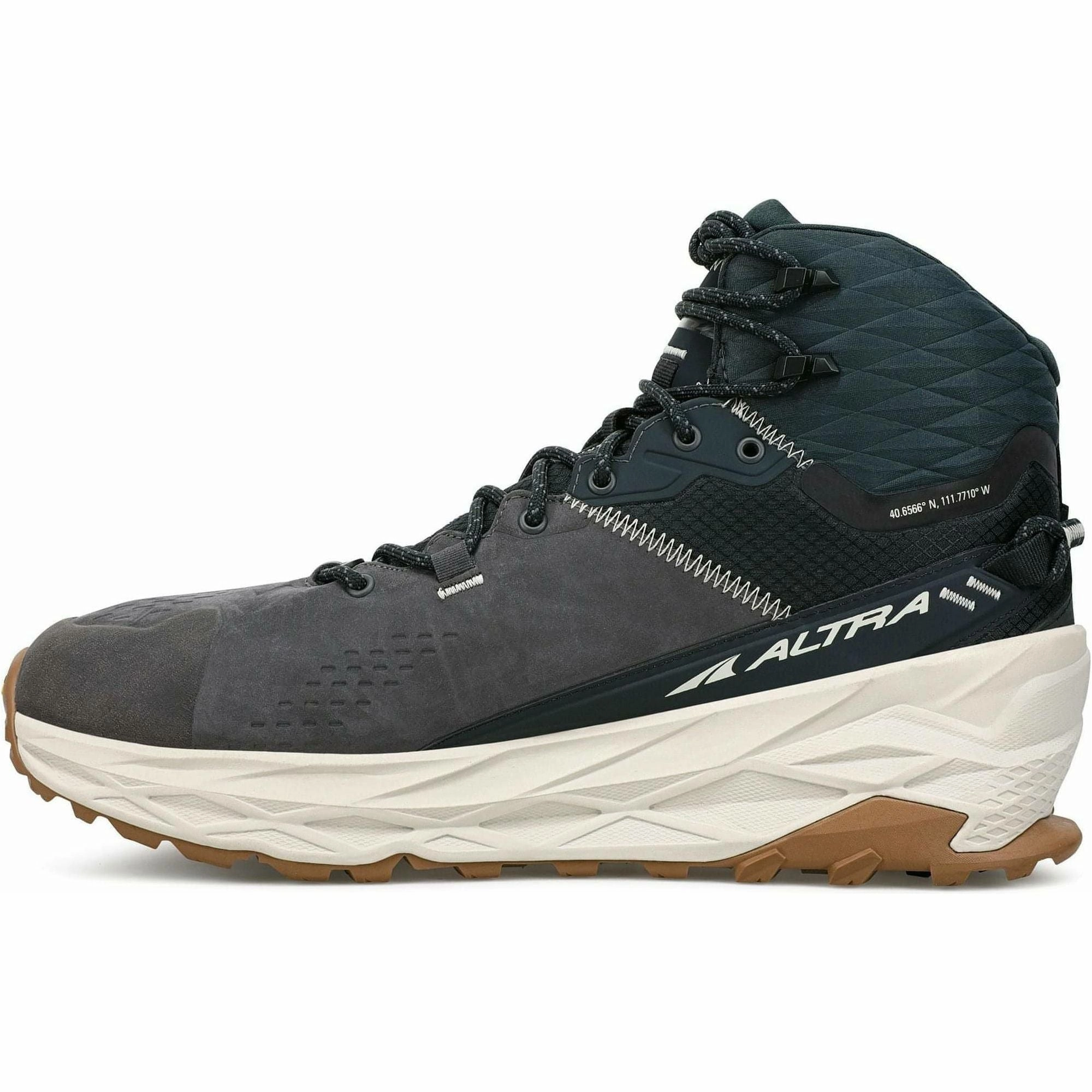 Shoes Altra  Men Altra Olympus 5 GORE-TEX Mid Mens Walking Boots - Black