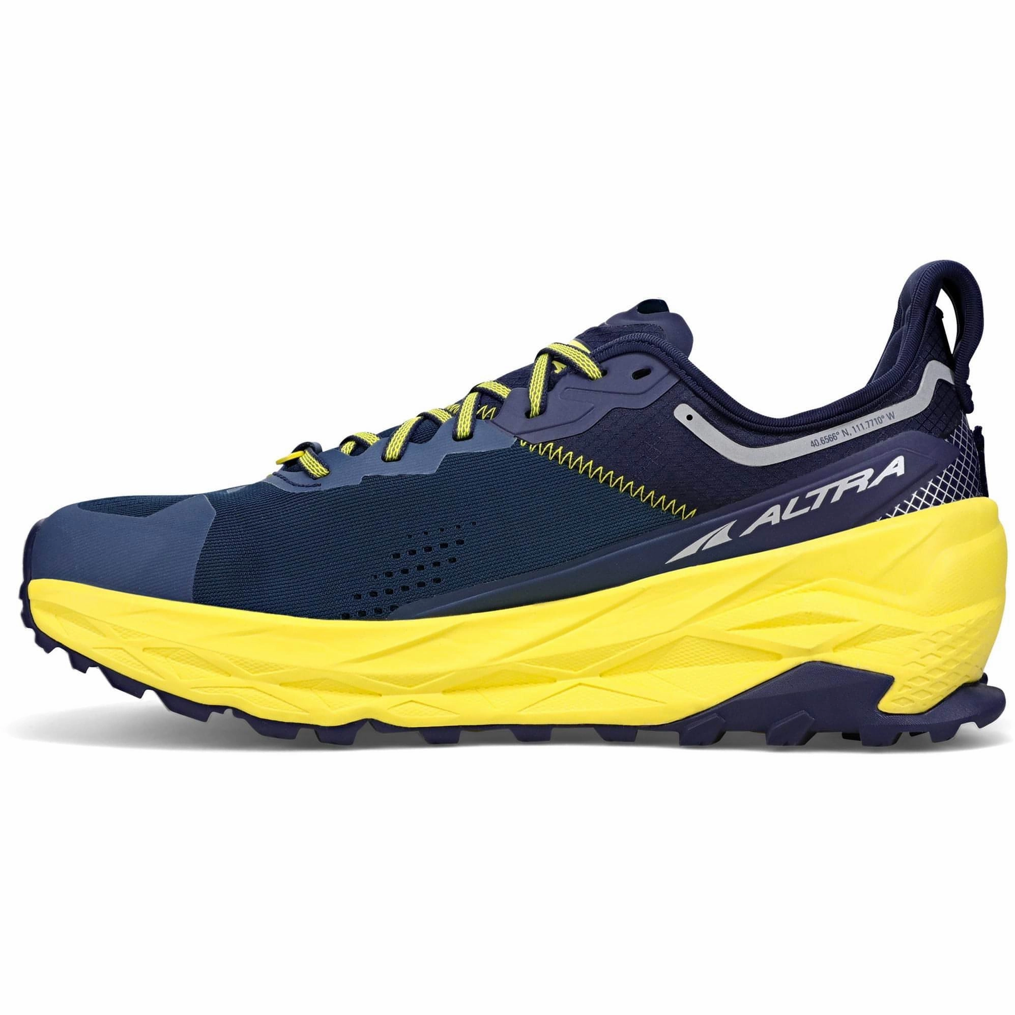Shoes Altra  Men Altra Olympus 5 Mens Trail Running Shoes - Navy