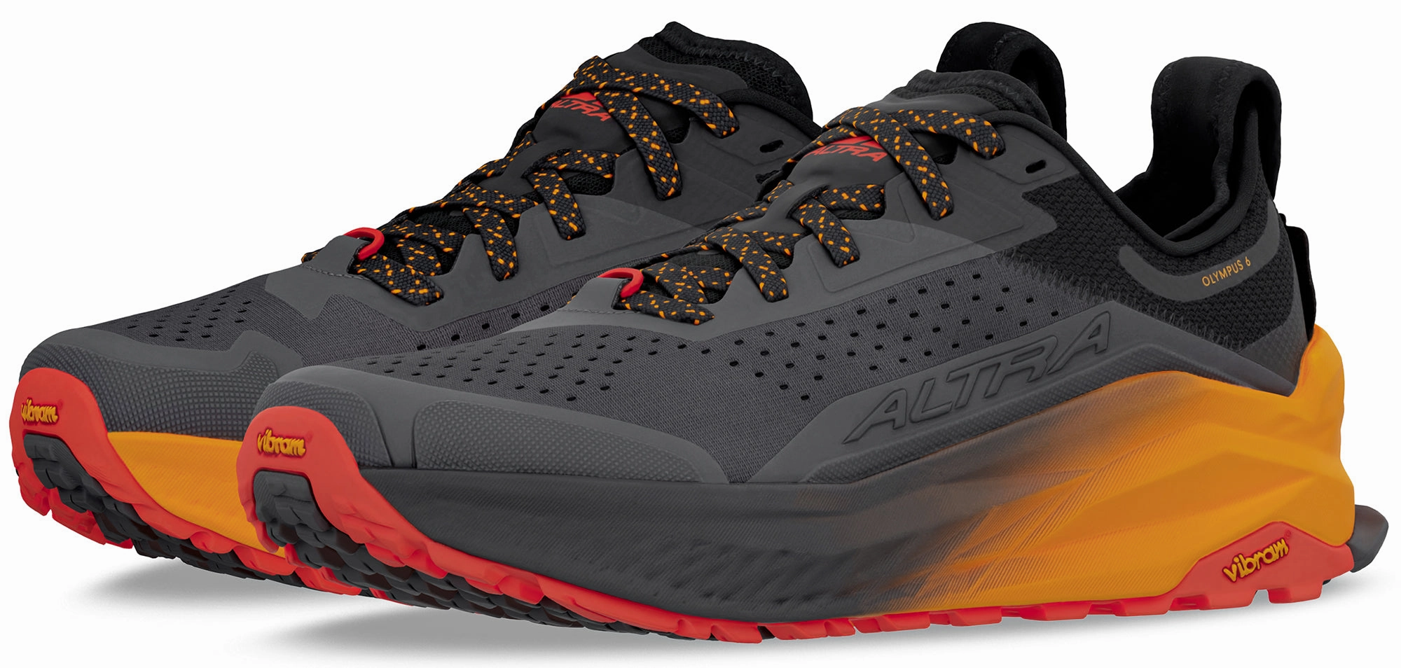 Shoes Altra  Men Altra Olympus 6 Mens Trail Running Shoes - Black