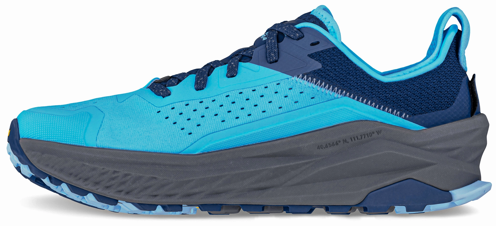 Shoes Altra  Men Altra Olympus 6 Mens Trail Running Shoes - Blue