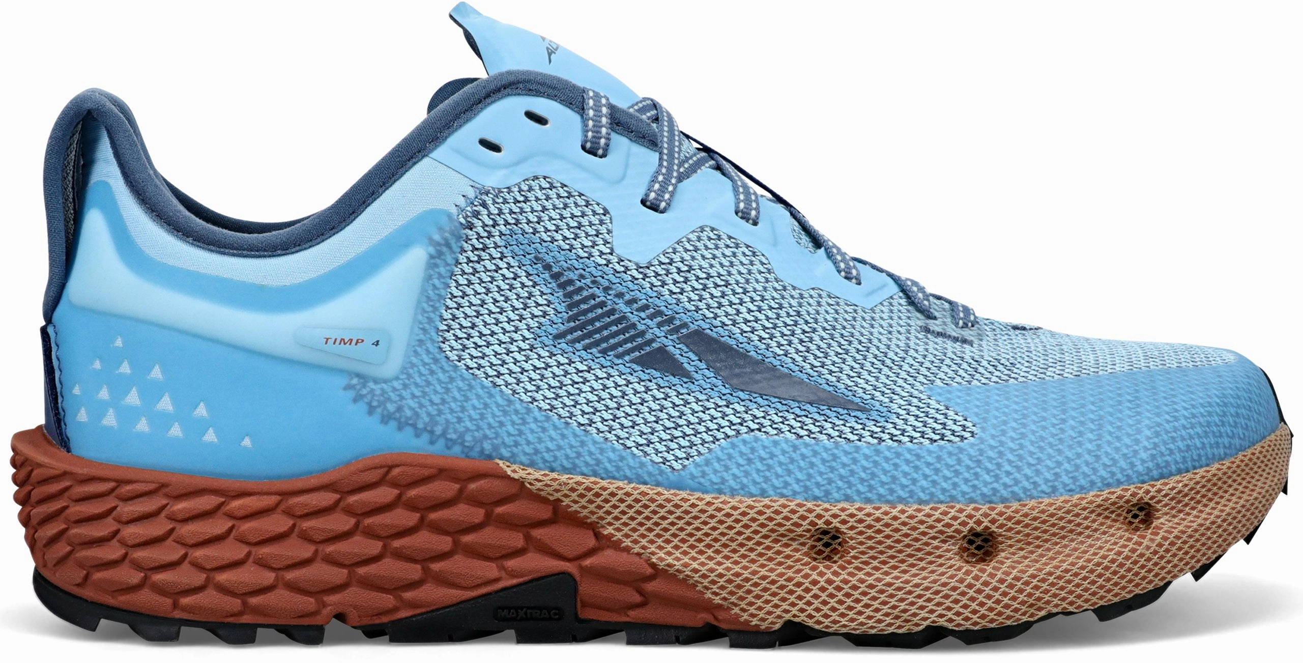 Shoes Altra  Men Altra Timp 4 Mens Trail Running Shoes - Blue
