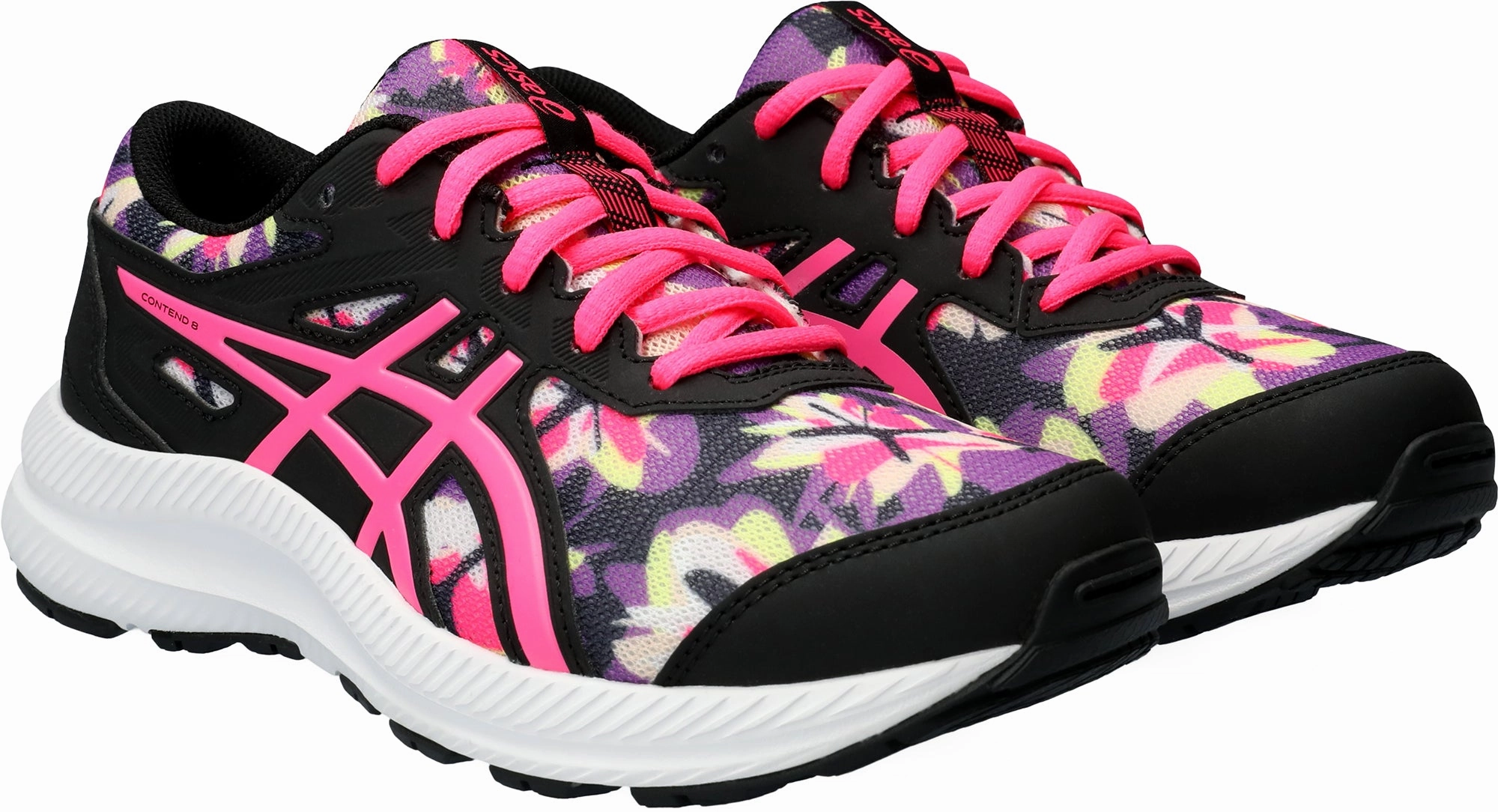 Shoes Asics Asics Contend 8 GS Junior Running Shoes - Black