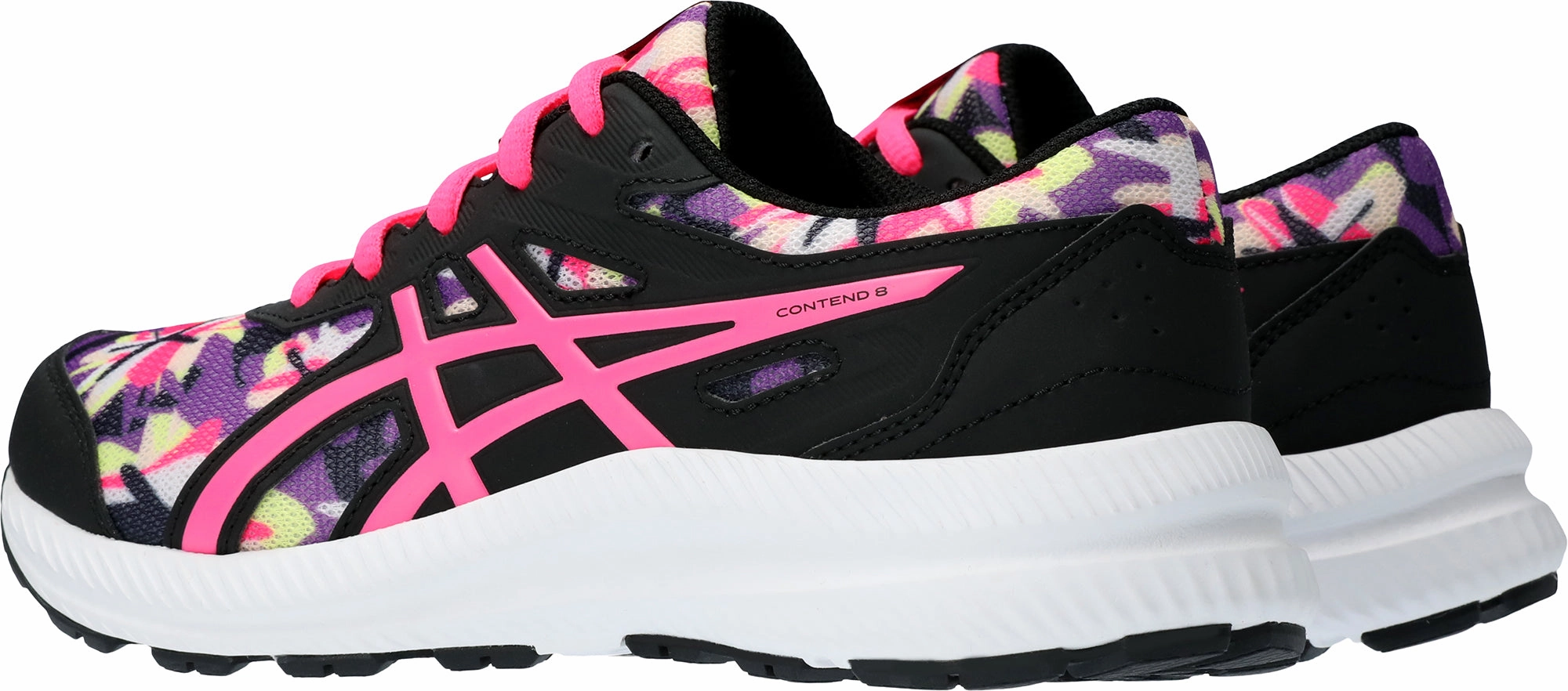 Shoes Asics Asics Contend 8 GS Junior Running Shoes - Black
