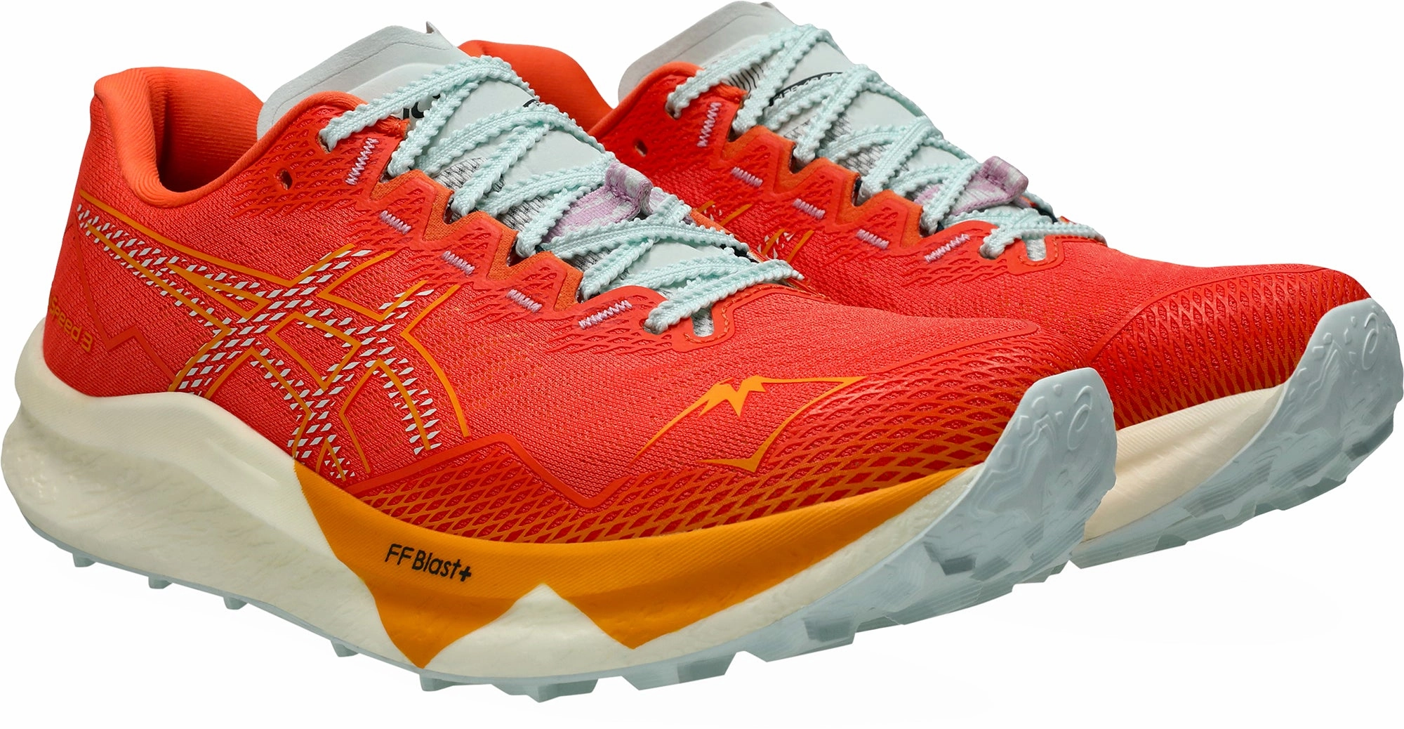 Shoes Asics Asics FujiSpeed 3 Mens Trail Running Shoes - Red