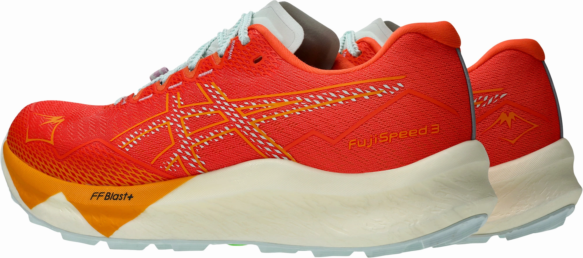 Shoes Asics Asics FujiSpeed 3 Mens Trail Running Shoes - Red