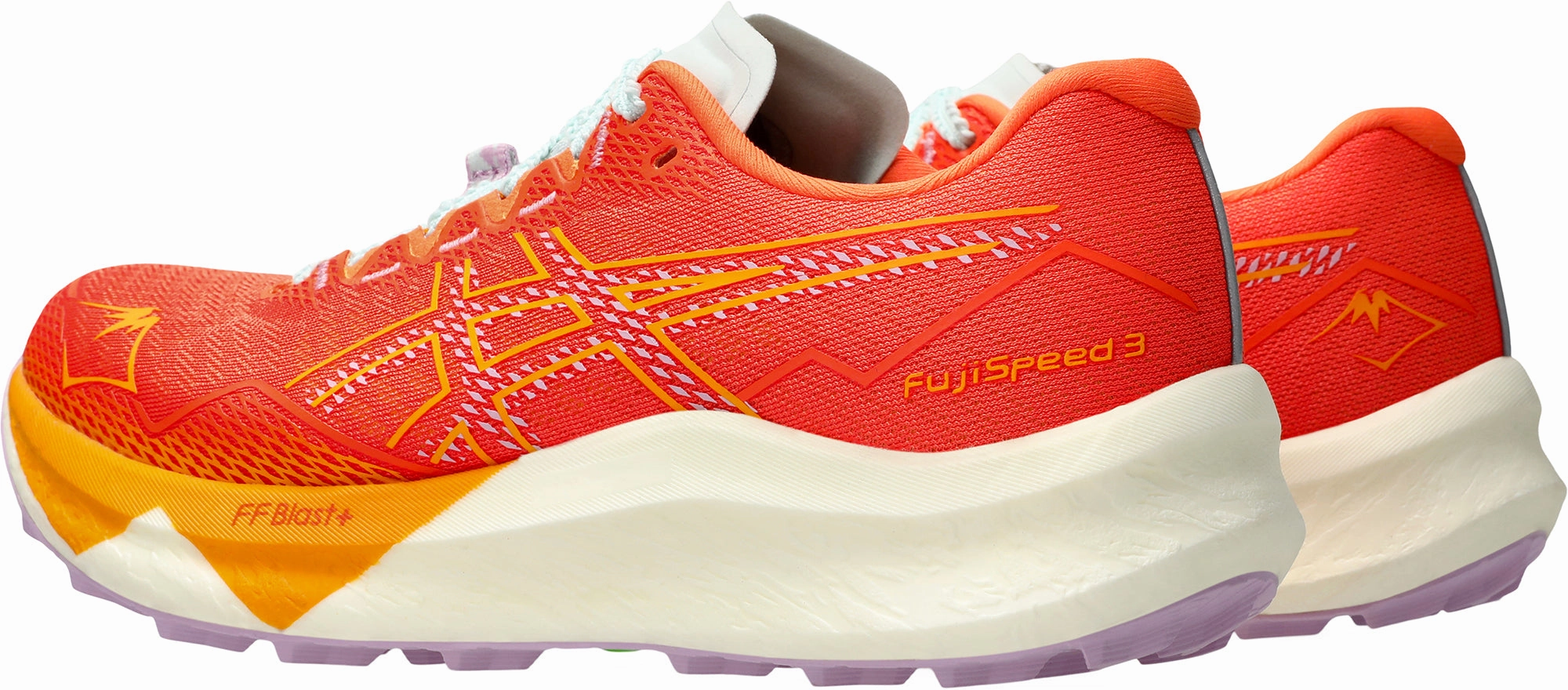 Shoes Asics Asics FujiSpeed 3 Womens Trail Running Shoes - Orange