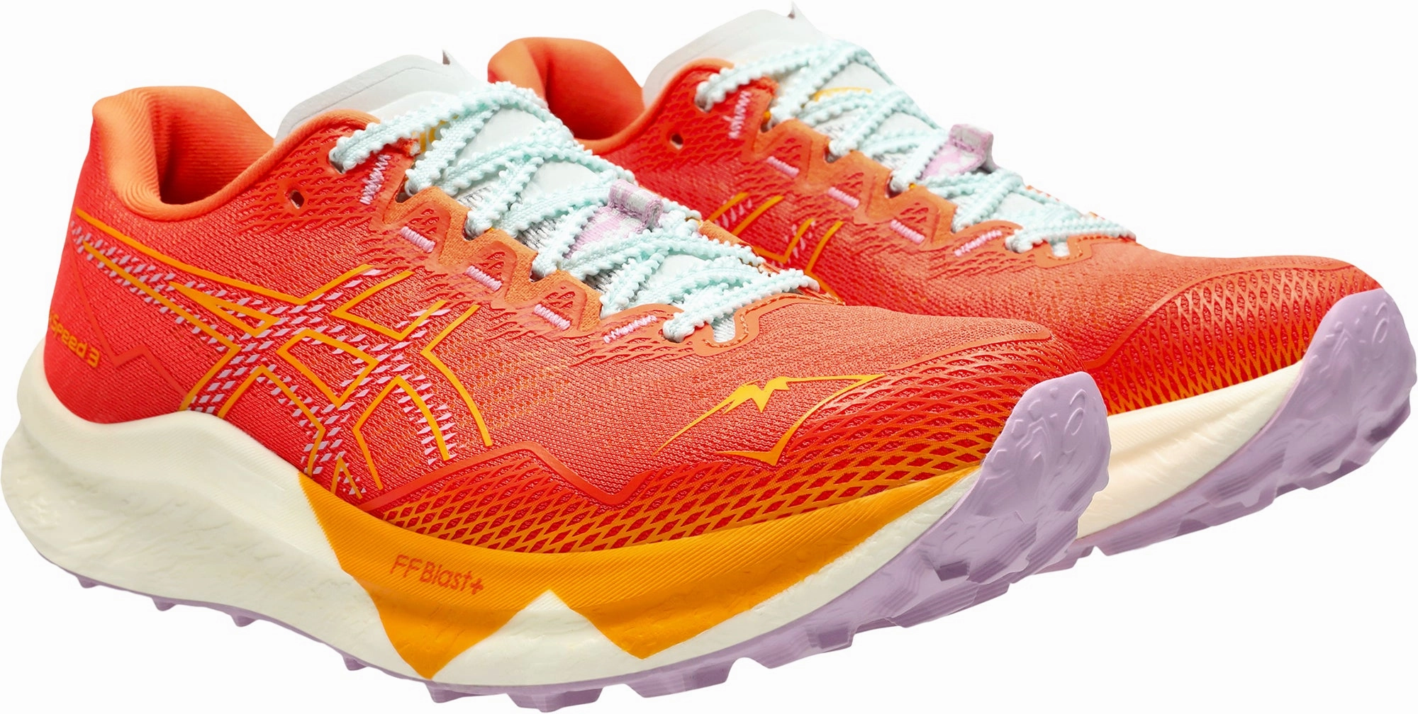 Shoes Asics Asics FujiSpeed 3 Womens Trail Running Shoes - Orange