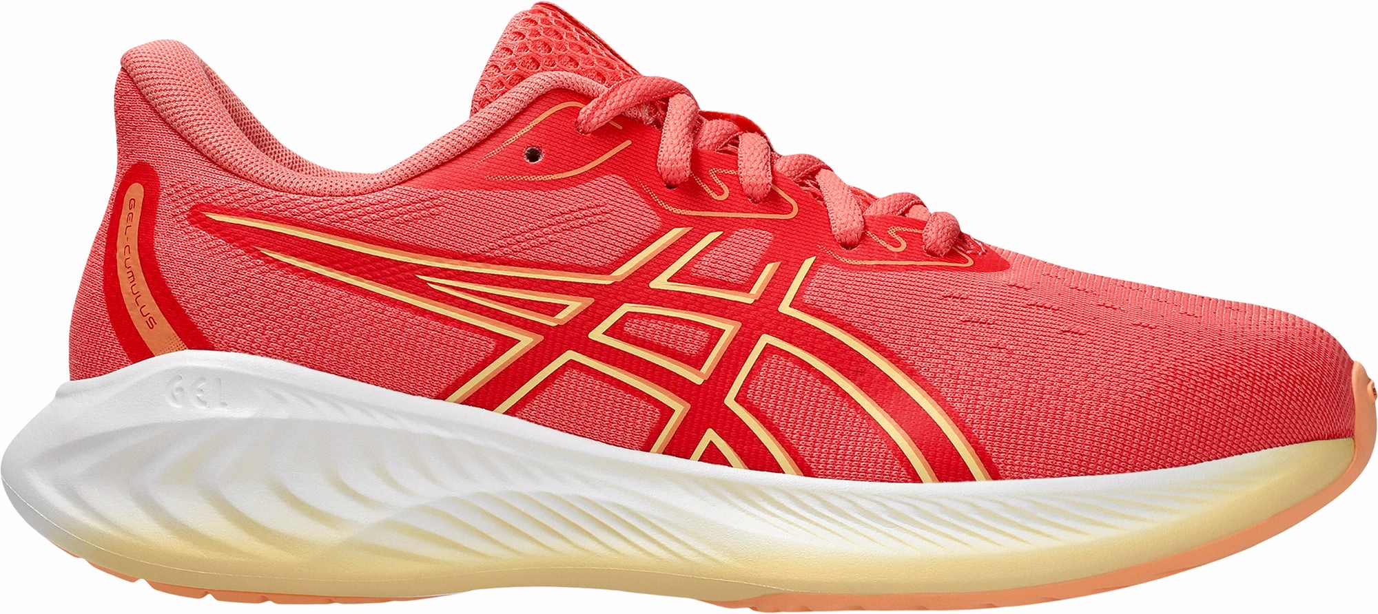 Shoes Asics Asics Gel Cumulus 26 GS Junior Running Shoes - Orange