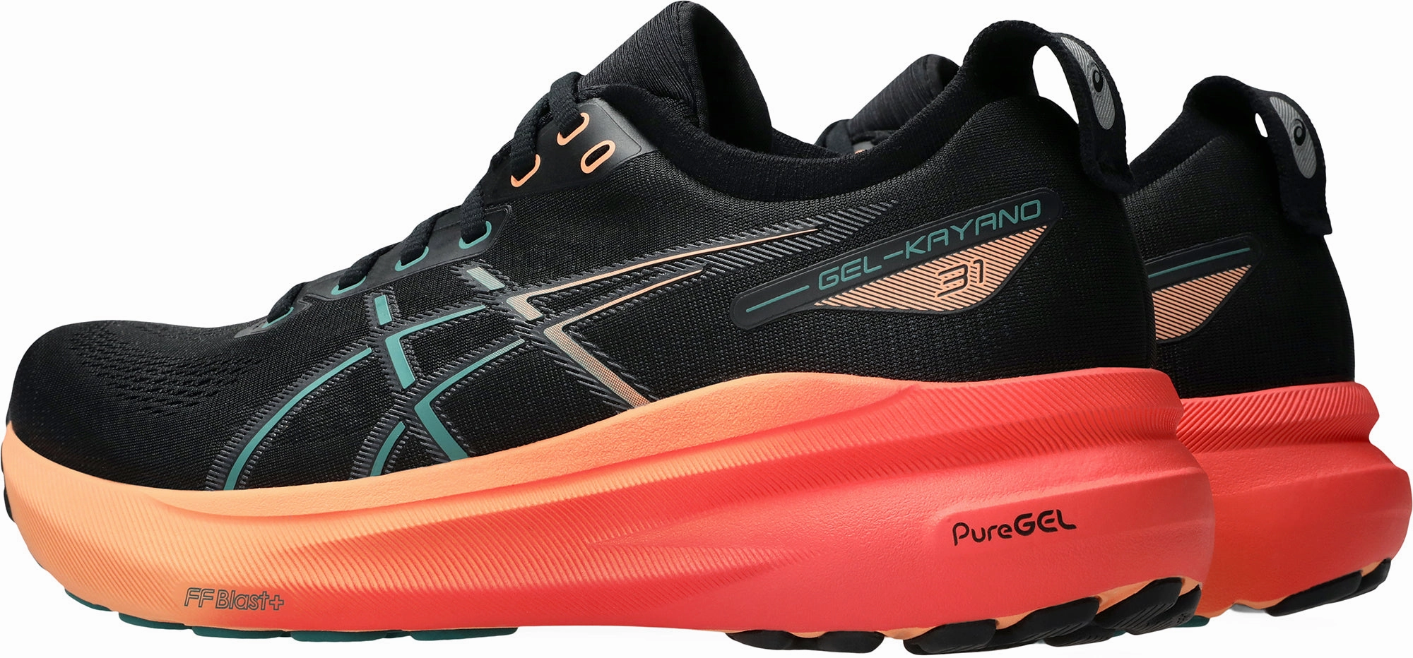 Shoes Asics Asics Gel Kayano 31 Mens Running Shoes - Black
