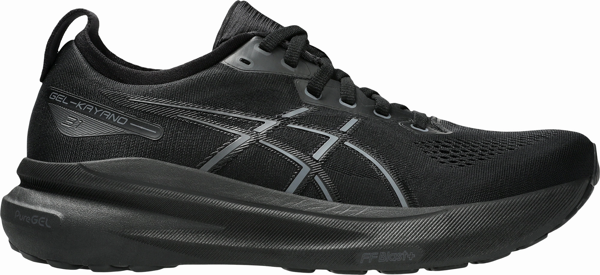 Shoes Asics Asics Gel Kayano 31 Mens Running Shoes - Black