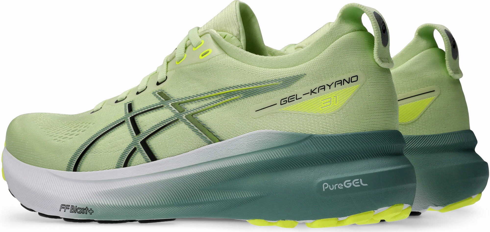 Shoes Asics Asics Gel Kayano 31 Mens Running Shoes - Green