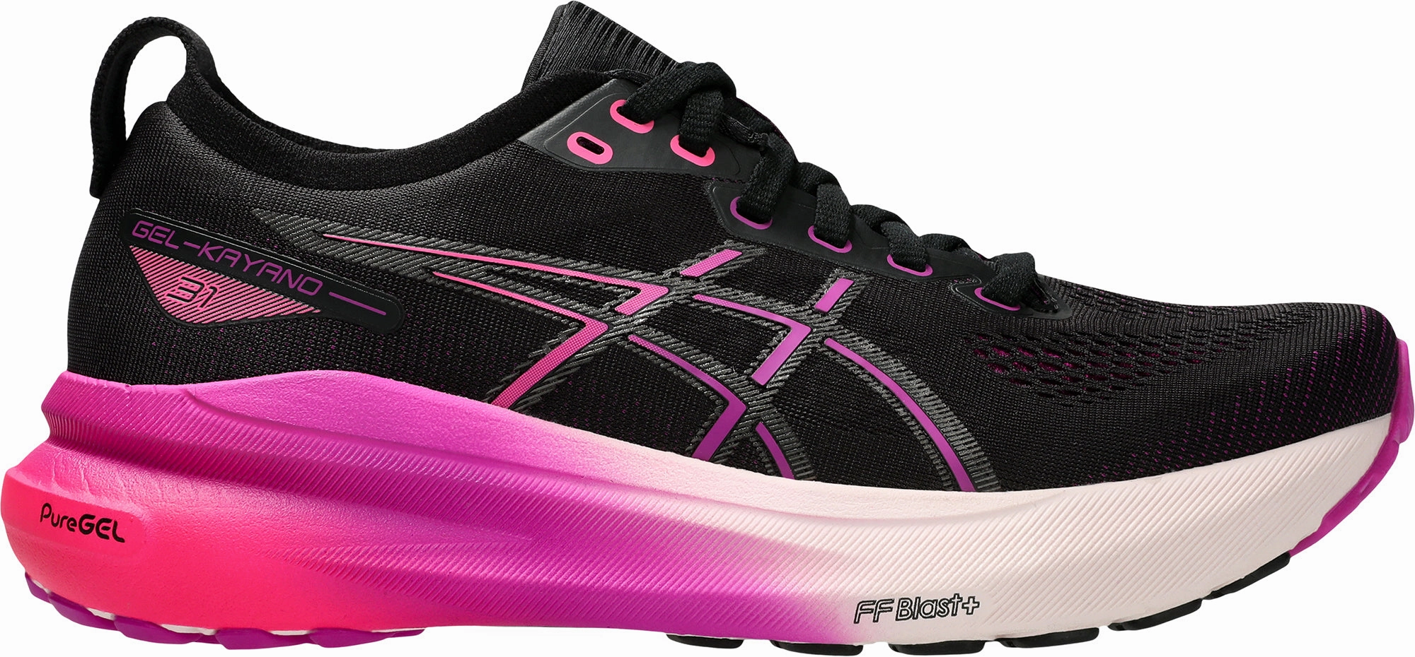 Shoes Asics Asics Gel Kayano 31 Womens Running Shoes - Black