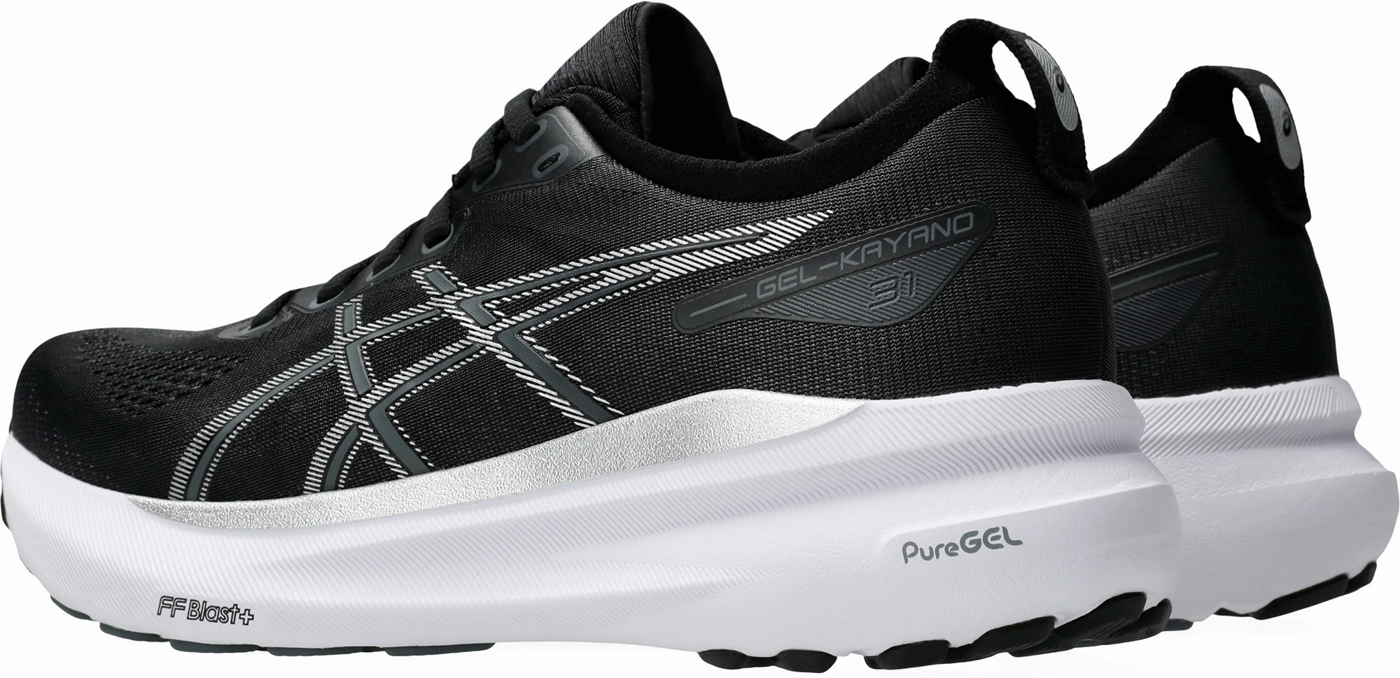 Shoes Asics Asics Gel Kayano 31 Womens Running Shoes - Black