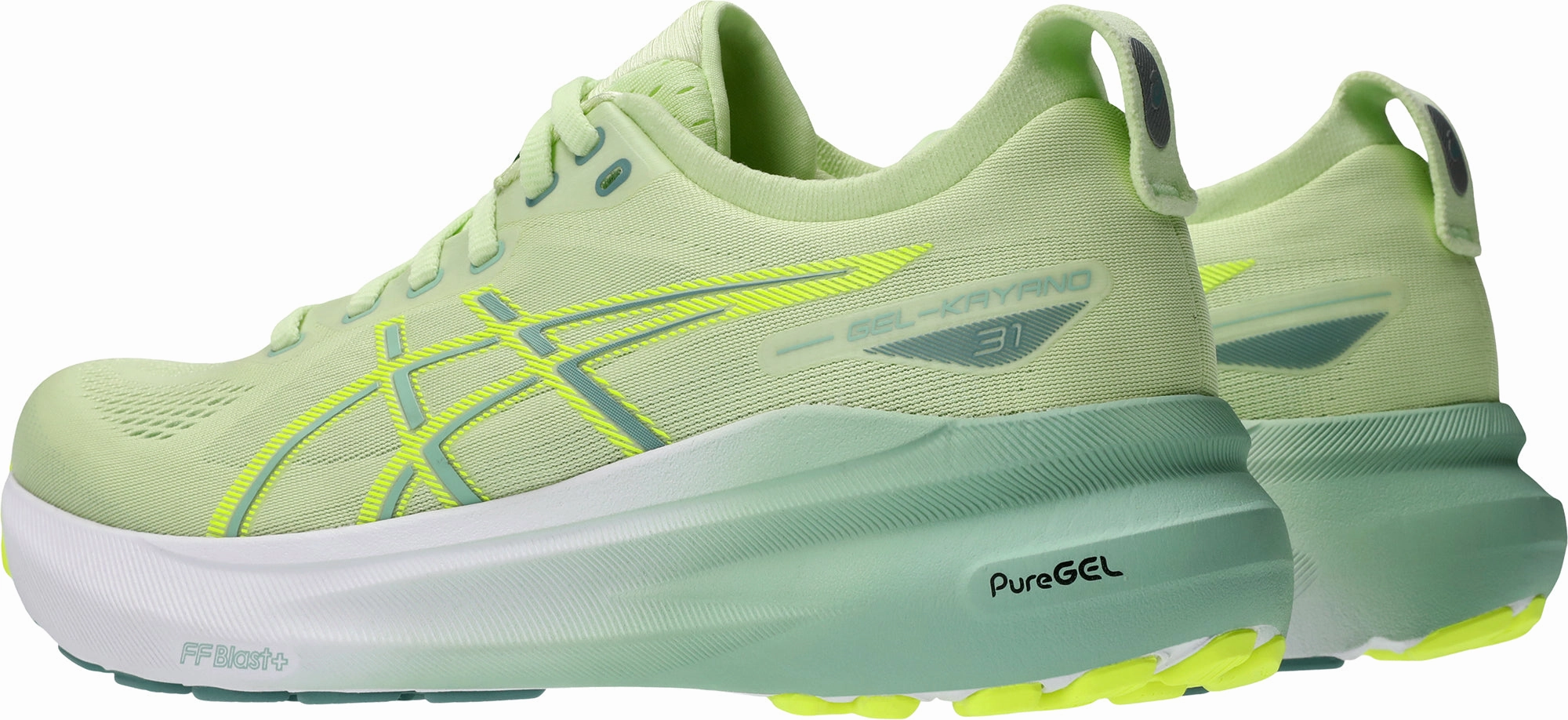 Shoes Asics Asics Gel Kayano 31 Womens Running Shoes - Green