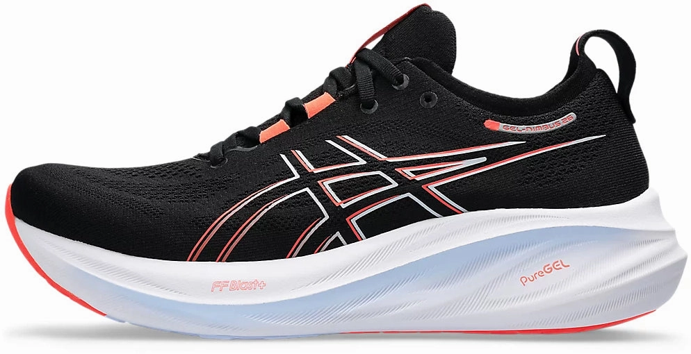 Shoes Asics Asics Gel Nimbus 26 Mens Running Shoes - Black