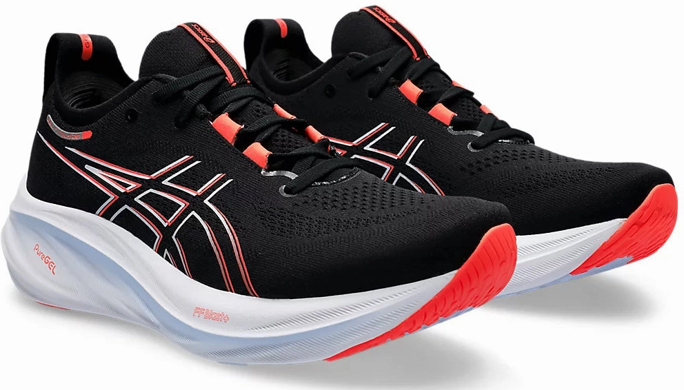 Shoes Asics Asics Gel Nimbus 26 Mens Running Shoes - Black