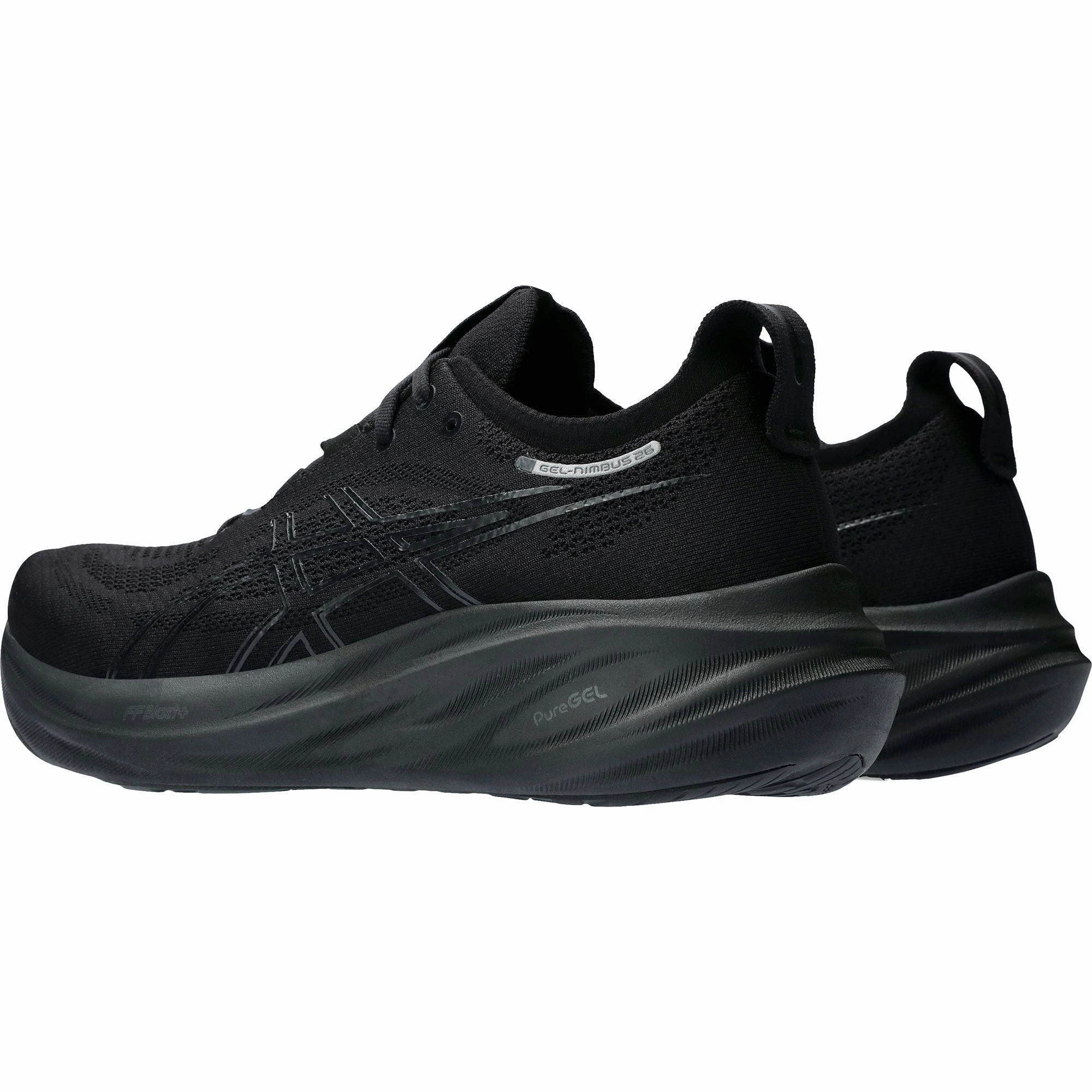 Shoes Asics Asics Gel Nimbus 26 Mens Running Shoes - Black