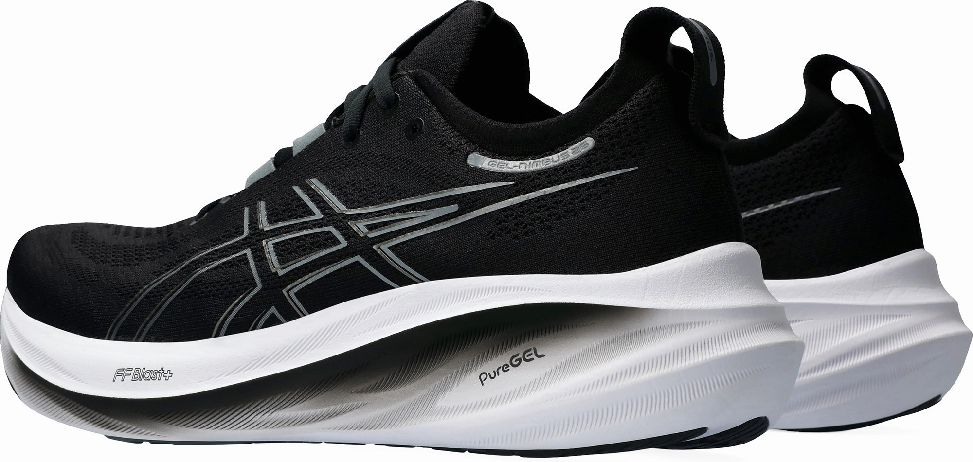 Shoes Asics Asics Gel Nimbus 26 Mens Running Shoes - Black