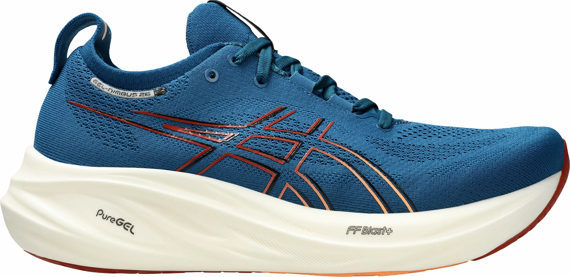 Shoes Asics Asics Gel Nimbus 26 Mens Running Shoes - Navy