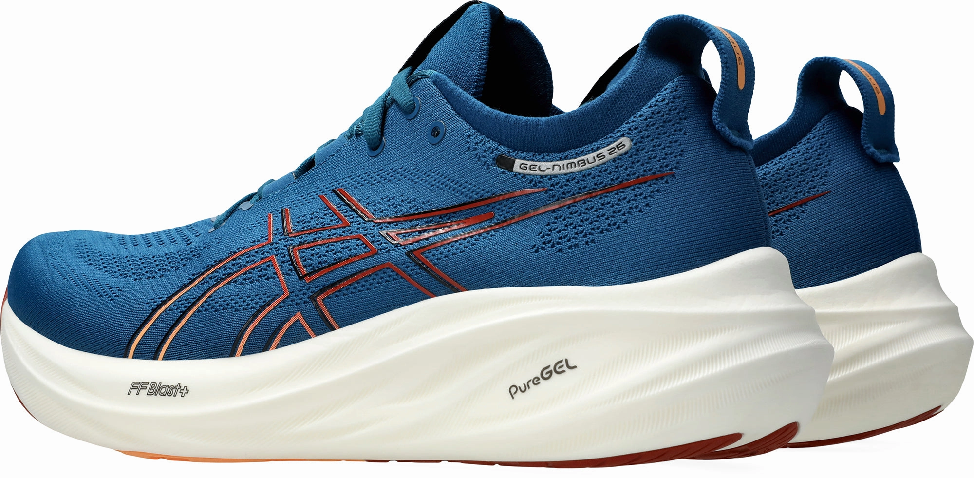 Shoes Asics Asics Gel Nimbus 26 Mens Running Shoes - Navy