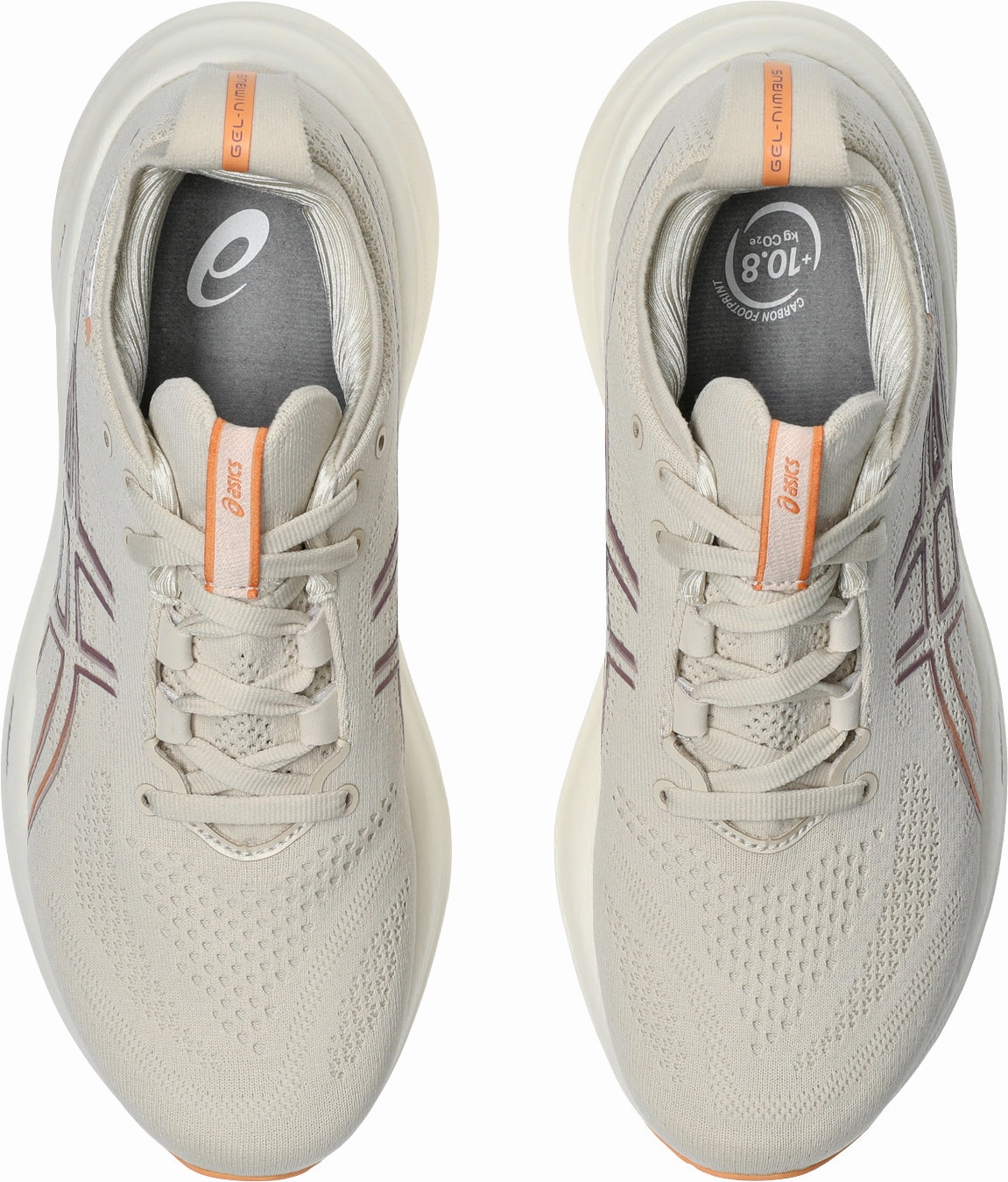 Shoes Asics Asics Gel Nimbus 26 Womens Running Shoes - Beige