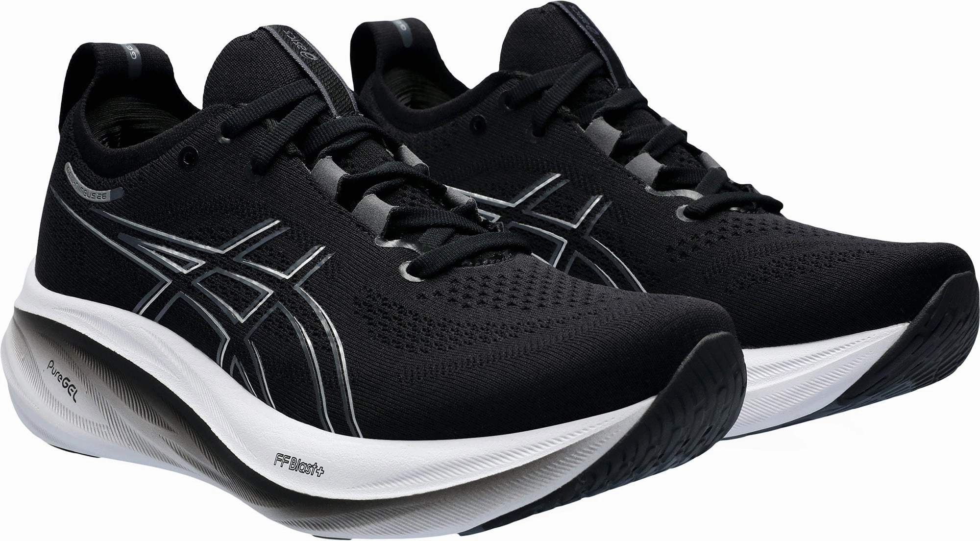 Shoes Asics Asics Gel Nimbus 26 Womens Running Shoes - Black