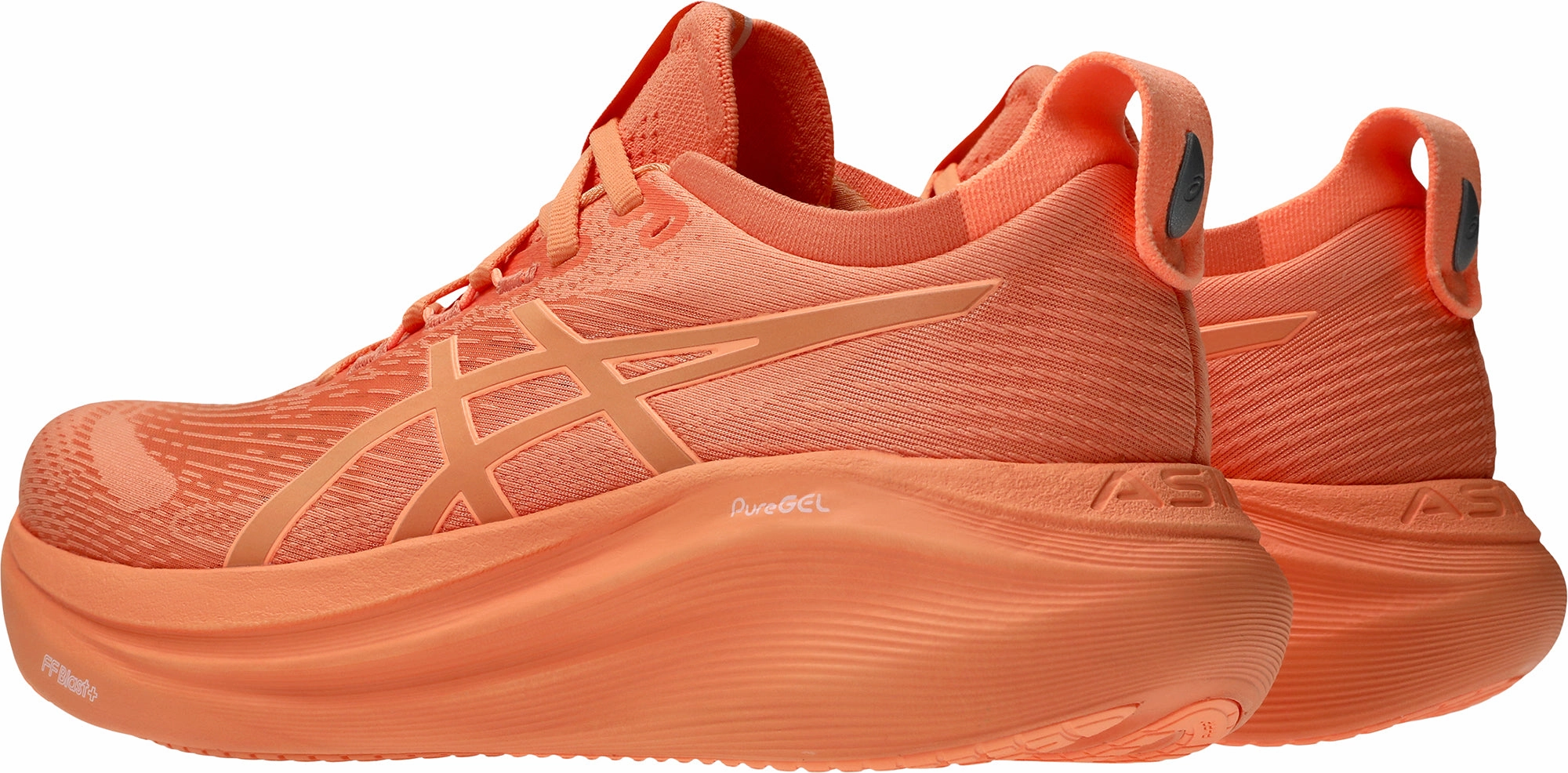 Shoes Asics Asics Gel Nimbus 27 Lite-Show Womens Running Shoes - Orange