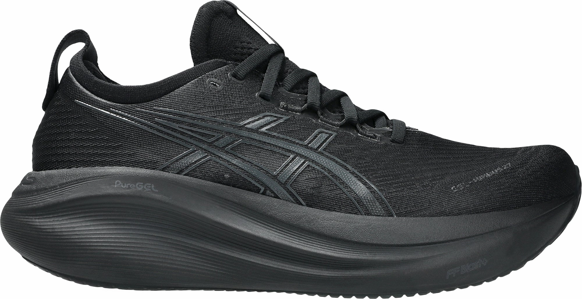 Shoes Asics Asics Gel Nimbus 27 Mens Running Shoes - Black