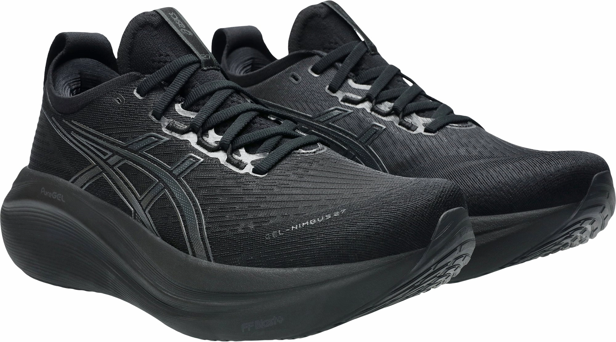 Shoes Asics Asics Gel Nimbus 27 Mens Running Shoes - Black