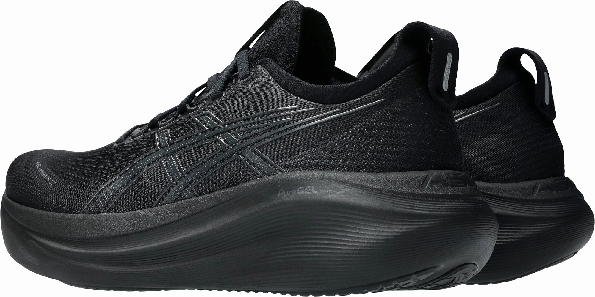 Shoes Asics Asics Gel Nimbus 27 Mens Running Shoes - Black