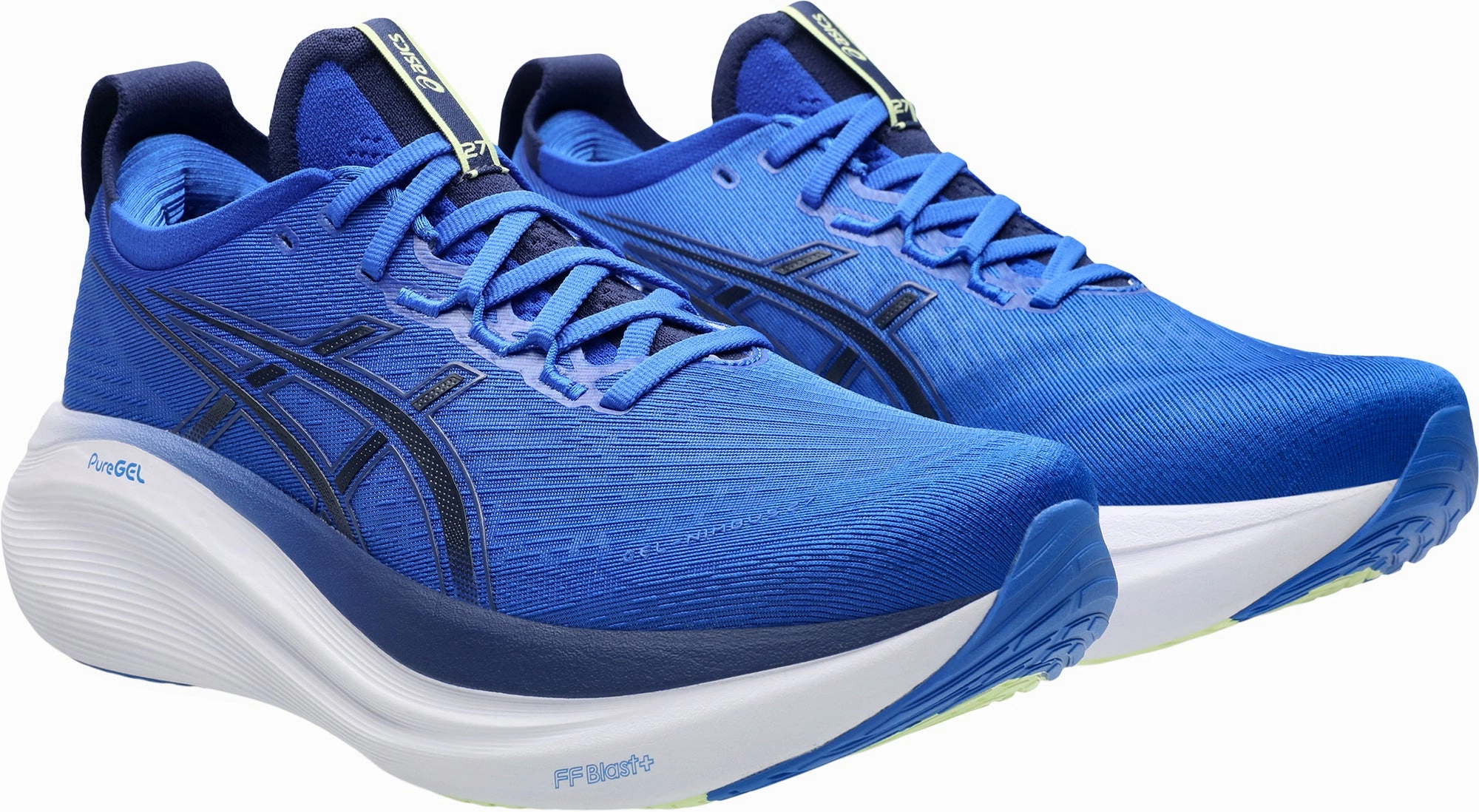 Shoes Asics Asics Gel Nimbus 27 Mens Running Shoes - Blue