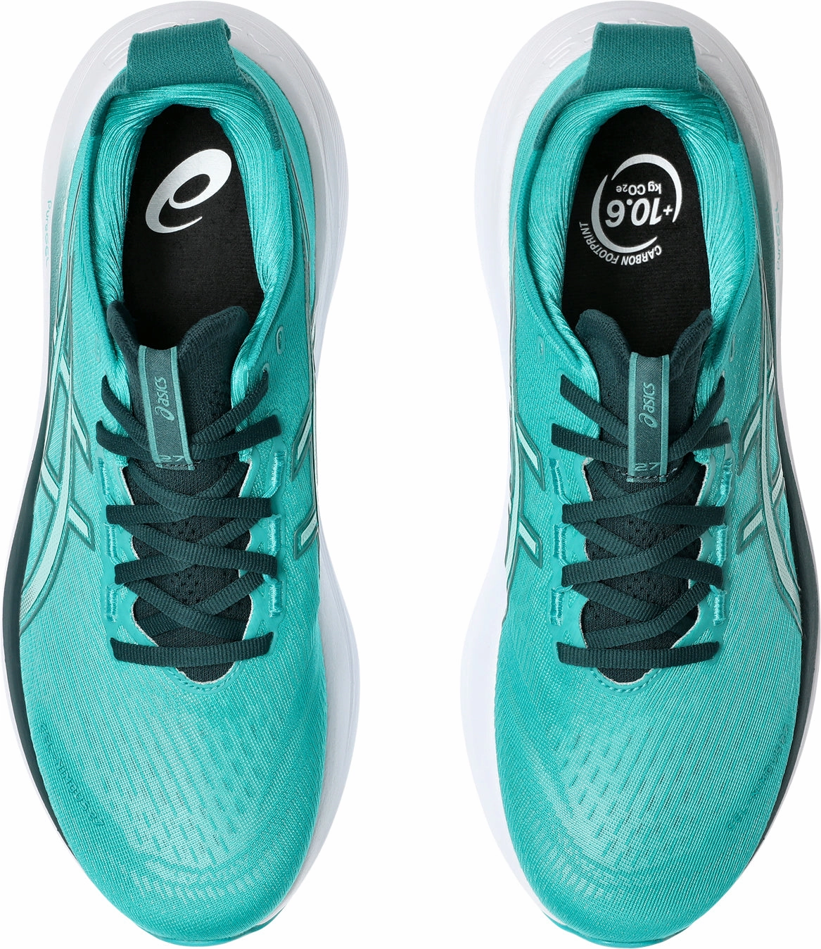 Shoes Asics Asics Gel Nimbus 27 Mens Running Shoes - Green