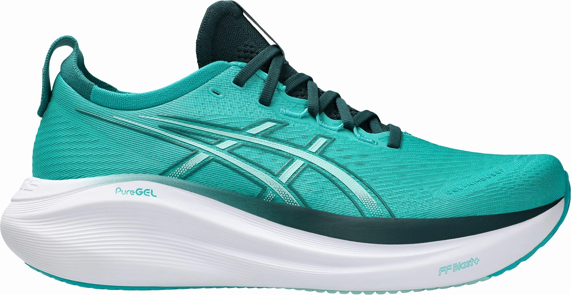 Shoes Asics Asics Gel Nimbus 27 Mens Running Shoes - Green