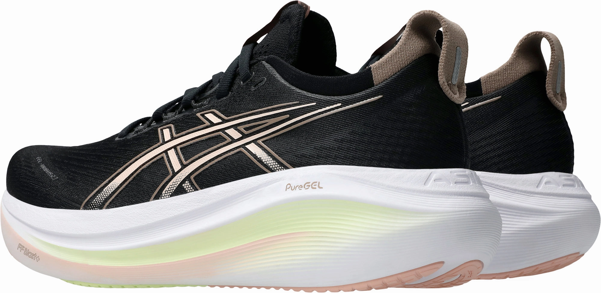 Shoes Asics Asics Gel Nimbus 27 Womens Running Shoes - Black