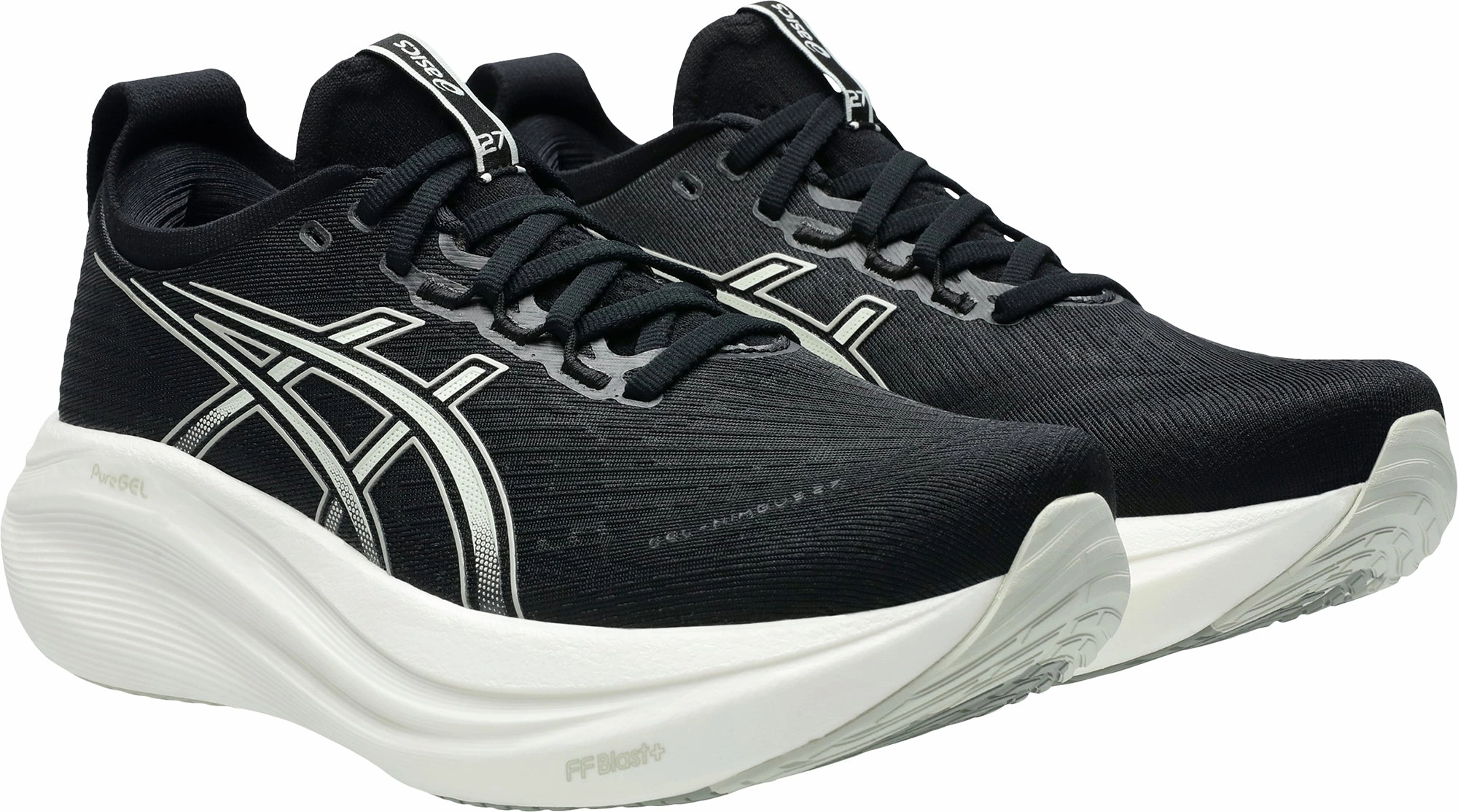 Shoes Asics Asics Gel Nimbus 27 Womens Running Shoes - Black