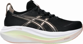 Shoes Asics Asics Gel Nimbus 27 Womens Running Shoes - Black