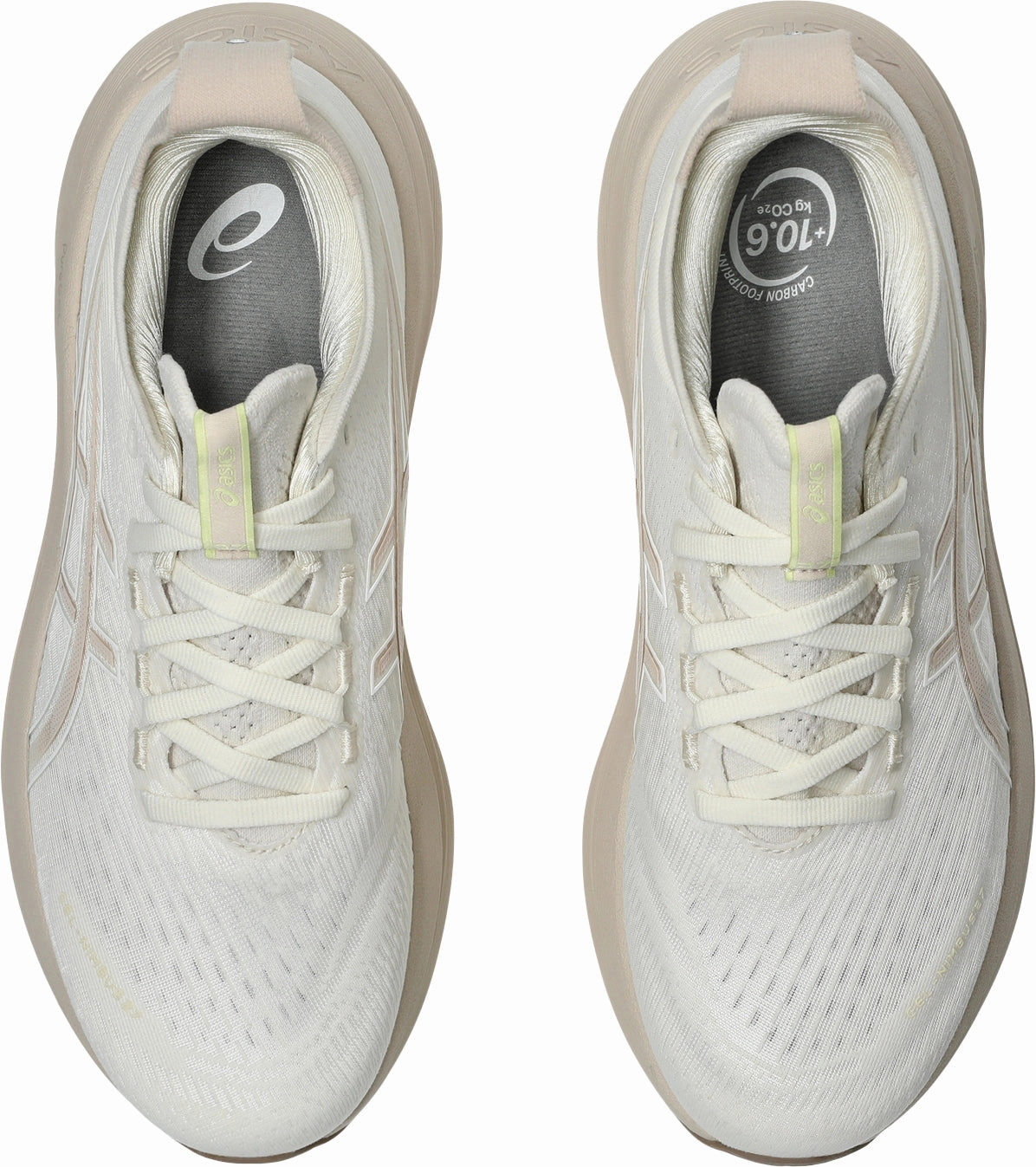 Shoes Asics Asics Gel Nimbus 27 Womens Running Shoes - Cream